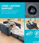 Set 2 Intex Inflatable Pull Out Sofa Chair Sleeper With Twin Sized. Fixed Price $100.00.