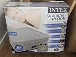 Intex 20" Supreme Air-flow Queen Mattress W/ Built-in Pump **usa Seller**. Fixed Price $55.55.