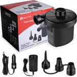 12V Electric Air Pump For Inflatables Mattress Pool Raft Bed, Boat, Fast Us. Fixed Price $9.99.