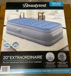 Beautyrest Air Mattress Iflex Support Twin Size (39"-75"-20"). Fixed Price $55.00.