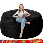 Premium Velvet Bean Bag Chair Soft Memory Foam Pockets Durable & Easy Clean New. Fixed Price $144.37.