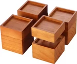 Lufia Wood Bed Furniture Risers 2, 3 Or 4.6 Inch, Solid Pine. Fixed Price $76.42.