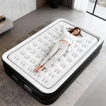 Premium Queen Size Mattress 22" Elevated Airbed With Built-in Pump Camping. Fixed Price $72.99.