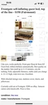 Frontgate Ez Bed Inflatable Twin Guest Beige Auto Inflation Wheeled Case. Fixed Price $150.00.