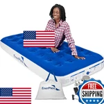 Enerplex Camping Air Mattress With Built Pump - Twin Blow Up For Tra. Fixed Price $58.26.