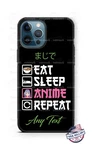 Sleep Anime Repeat Personalized Case Cover Fits Iphone Samsung Gift. Fixed Price $21.98.