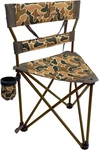 Black Sierra Hd Tri-hunt With Back Hunting Stool, Foldable Tripod Seat W/steel. Fixed Price $69.92.