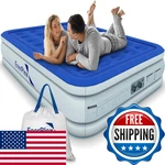 Enerplex Dual Pump Luxury Queen Size Mattress Airbed Built In Raised. Fixed Price $83.66.