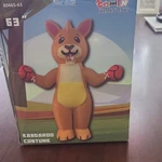 Comin Inc Inflatable Kangaroo Costume 63" Battery Operated Air Pump Animals. Fixed Price $20.00.