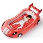 Qpau Blow Up Inflatable Toddler Travel Bed With Sides, Single, Red. Fixed Price $103.90.