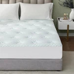 Queen Memory Foam Mattress Topper Bamboo Cooling Bed Pad Back Pain Relief Sleep. Fixed Price $39.18.