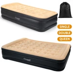 Air Bed Blow Up Inflatable Mattress With Built Electric Pump High Raised. Fixed Price $42.76.
