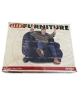 Vintage Intex Inflatable Blue Chair 1990S Y2K Retro Lounge Seat #68501. Fixed Price $49.95.