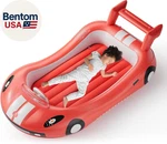Blow Up Inflatable Toddler Travel Bed With Sides, Air Mattress For Campi. Fixed Price $82.00.