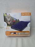 Air Mattress Bed Twin Classic Downy Inflatable Intex 68757WA Camping Blue New. Fixed Price $10.00.
