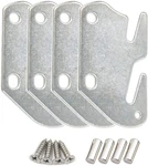 Wood Bed Plates Rail Hook For Frame Bracket Headboard Footbo. Fixed Price $14.67.