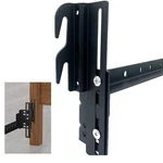 2PCS #711 Bolt-on To Hook-on Bed Frame Conversion Brackets, Black. Fixed Price $21.16.