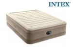 Intex Ultra Plush Fiber-tech Inflatable Velvet Soft Airbed Mattress Queen. Fixed Price $54.99.
