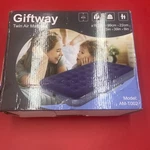 Giftway Twin Size Camping Air Mattress - 9" Raised Inflatable Portable. Fixed Price $33.00.