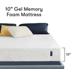 Serta Cooling Gel Memory Foam Mattress King Size, White ( 500771558-1060). Fixed Price $200.00.