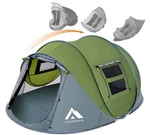 4 Person Easy Pop Tent Waterproof Automatic Setup 2 Doors-instant Family T.... Fixed Price $117.86.