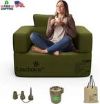 Inflatable Couch Premium Oxford Cloth Sofa With Built-in Rechargeable. Fixed Price $150.85.