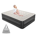 Olarhike Us 18 Inch Queen Size Air Mattress With Built-in Pump,black. Fixed Price $80.00.