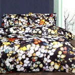 6 Pce - Nordic Floral Quilt Cover + Fitted Sheet 4 P/cases By Big Sleep. Fixed Price $32.04.