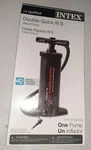 Intex Double Quick Iii S Hand Pump, 14.5". Fixed Price $17.50.
