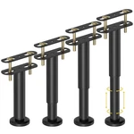Wlrrcwdttc Adjustable Height Bed Support 7.08-12.6 Inch (4PCS), Black. Fixed Price $56.17.