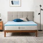 Zinus 2 Inch Green Tea Cooling Gel Memory Foam Mattress Topper /. Fixed Price $129.88.