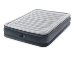 Intex Inflatable Mattress Built-in Pump Gray & White Pvc Rectangle Adults Solid. Fixed Price $39.91.
