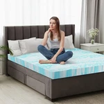 Premium Gel Memory Foam Mattress Topper Us Certified Comfort Bed Pad Cooling. Fixed Price $67.15.