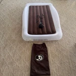 The Shrunks Tuckaire Inflatable Toddler Bed Twin Mattress Brown White. Fixed Price $21.00.