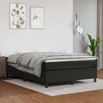 Frame Upholstered Mattress Foundation Bedroom Furniture Faux Leather Vidaxl. Fixed Price $135.99.