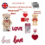 Valentines Day His & Her Gift Idea Cute Teddy Petals Keyring Love Balloons. Fixed Price $5.94.