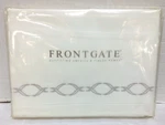 Frontgate King Flat Bed Sheet 1020 Thread Count Egyptian Cotton White Sterling. Fixed Price $79.99.