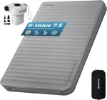 Premium Double Self Inflating Sleeping Pad With Air Pump, 7.5 R-value & Foam. Fixed Price $249.99.