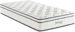 Modway MOD-5771-WHI Jenna 10" Innerspring And Memory Foam King Mattress, White. Fixed Price $424.66.