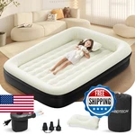 Abdtech Inflatable Toddler Travel Bed - 64 Inches Portable Air Mattress. Fixed Price $82.30.