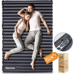 Hikenture 4" Thick Self Inflating Double Sleeping Pad W/ Built Pump 2 Person. Fixed Price $67.99.