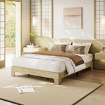 Full Size Frame Wood Platform Minimalist Bedroom Furniture. Fixed Price $116.79.