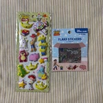 Toy Story Disney Pixar Marshmallow Sticker Flake Seals Unopened Japan. Fixed Price $35.92.