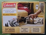Coleman High Performance Air Pump 120V Inflates And Deflates New. Fixed Price $17.87.