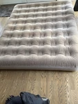 Coleman Quickbed Green 78 X 60" Flocked Inflatable Air Mattress W/ 12V Pump Euc. Fixed Price $29.50.