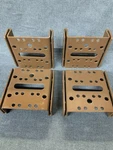 Hanger Bracket Headboard Footboard Bedpost Double Hook Bedrails 2 Pairs. Fixed Price $17.50.