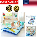 Machine Washable Floor Pillow Cover Plush Queen Lounger Ultimate Comfort. Fixed Price $23.74.