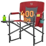 Timber Ridge Aluminum Oversized Camping Chair, Lightweight Portable Directors. Fixed Price $121.08.