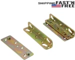Non-mortise Rail Fittings Yellow Galvanized Bracket 5"( For 1 Bed). Fixed Price $14.99.