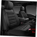 3D Foam Leather Car Covers Two Front Seats Only, Air Cool Black. Fixed Price $50.64.